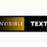 Invisible text