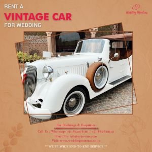 Vintage Cars on Rent For Wedding